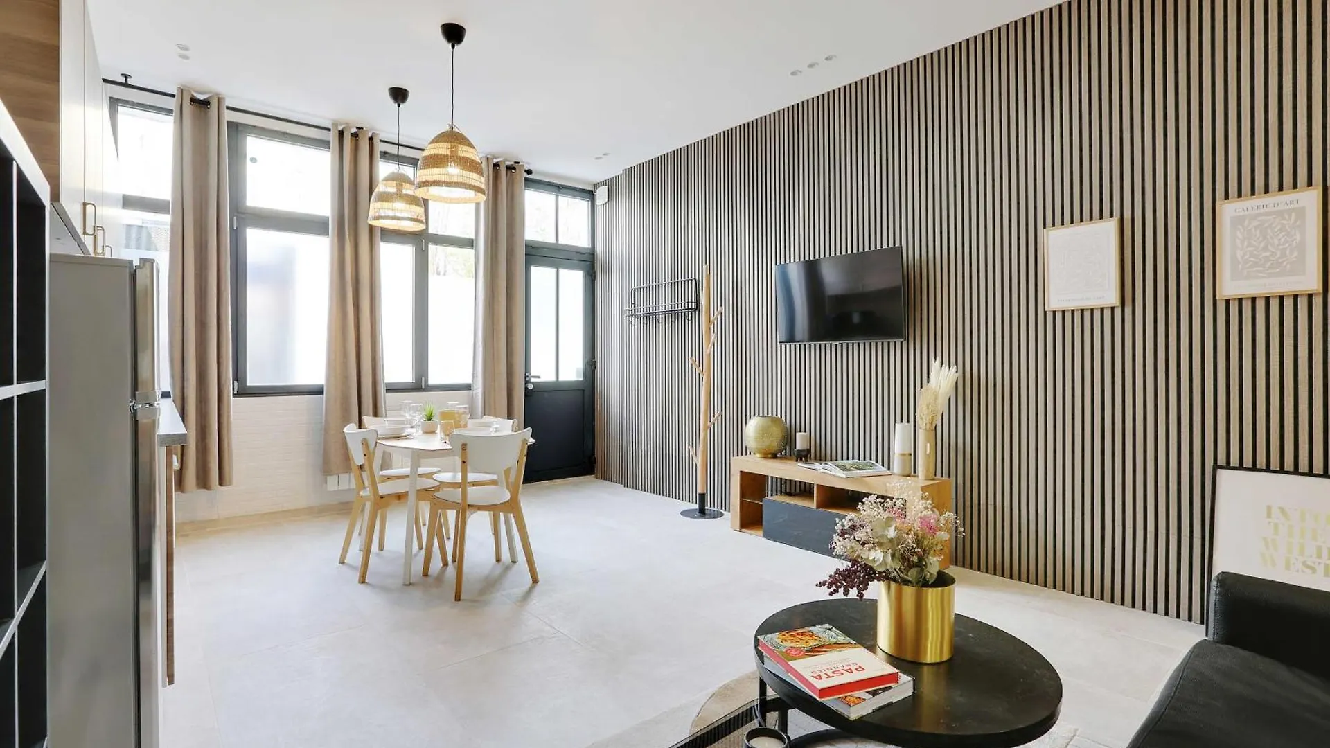 פריז Wonderful Apartment - 1Br-5P - Sacre Coeur צרפת